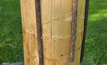 Poškodený máj v Hrabovke mohol ohroziť ľudí a elektrické vedenie.