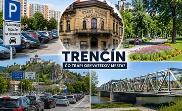 Čo najviac prekáža Trenčanom? Obyvatelia pomenovali problémy, ktoré podľa nich nikto dlhodobo nerieši