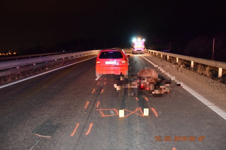 Osobné auto sa pri Prievidzi zrazilo s koňom, polícia pátra o majiteľovi uhynutého zvieraťa, foto 2