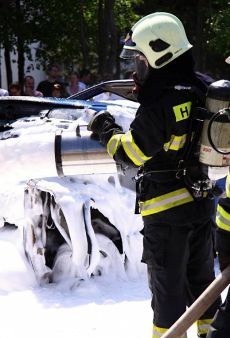 V Bánovciach nad Bebravou sa konal už 7. ročník hasičskej súťaže s názvom Železný hasič, foto 4