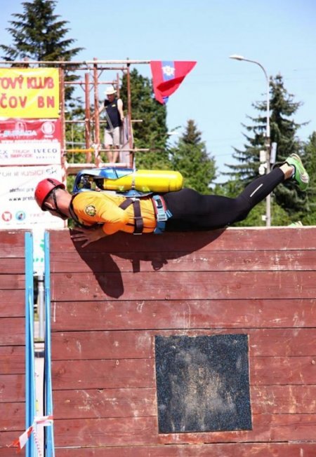 V Bánovciach nad Bebravou sa konal už 7. ročník hasičskej súťaže s názvom Železný hasič, foto 8