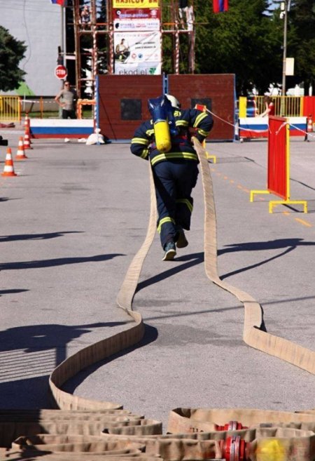 V Bánovciach nad Bebravou sa konal už 7. ročník hasičskej súťaže s názvom Železný hasič, foto 9