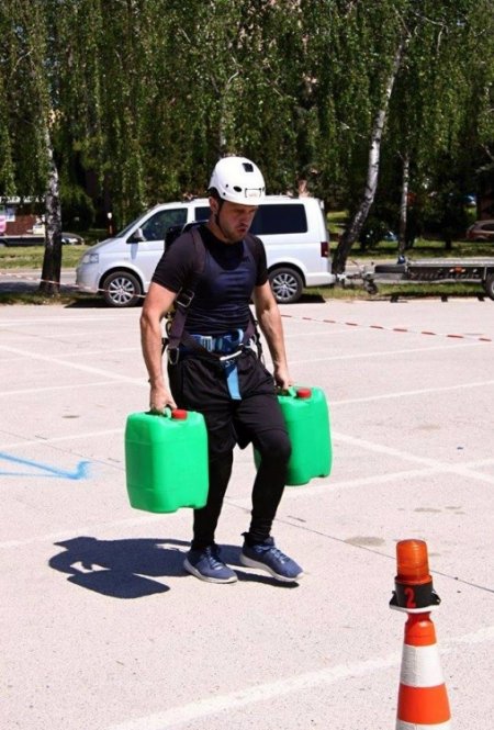 V Bánovciach nad Bebravou sa konal už 7. ročník hasičskej súťaže s názvom Železný hasič, foto 13