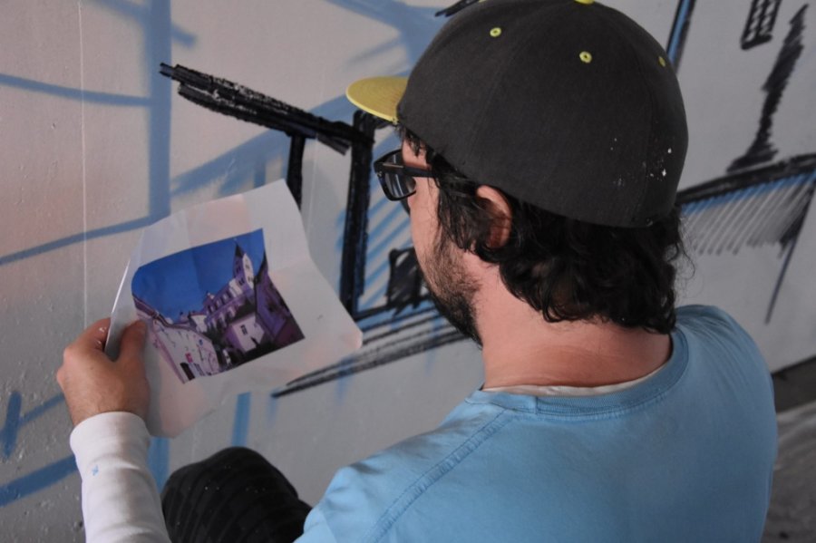 Umelci vdýchli nový život stenám podchodu na Hasičskej ulici počas podujatia Fest ART v Trenčíne, foto 1