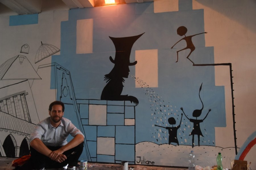 Umelci vdýchli nový život stenám podchodu na Hasičskej ulici počas podujatia Fest ART v Trenčíne, foto 14