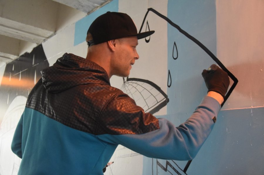 Umelci vdýchli nový život stenám podchodu na Hasičskej ulici počas podujatia Fest ART v Trenčíne, foto 15