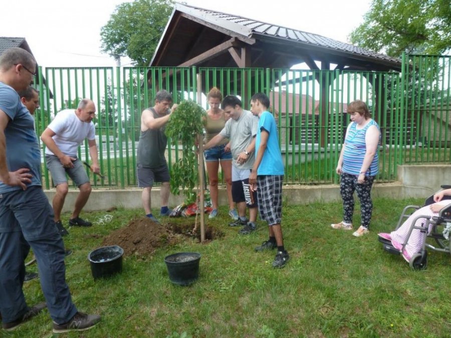 Klientov DSS Púchov - Nosice potešila návšteva dobrovoľníkov, absolvovali spolu kopu aktivít, foto 3