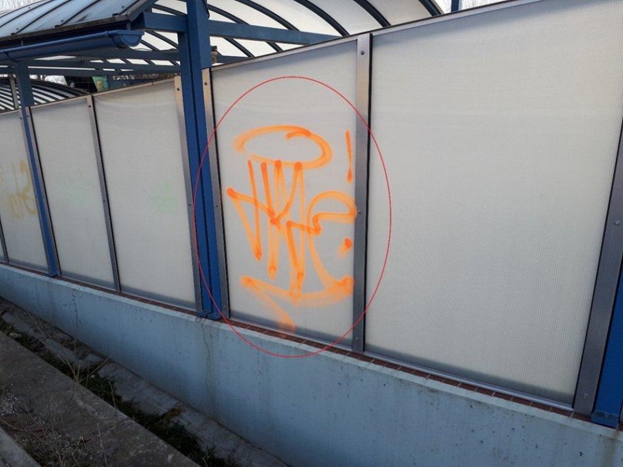 Sprejer v obci Ivanovce poškodil steny železničného podchodu, teraz čelí obvineniu, foto 2