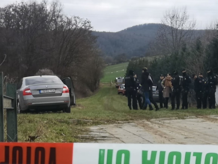 FOTO: Pád lietadla pri Trenčíne 22. 2. 2023, foto 1