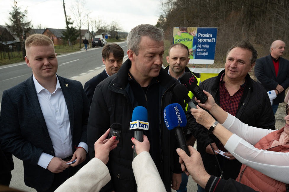 FOTO: Úsek medzi Myjavou a Novým Mestom nad Váhom v druhej etape rekonštrukcie, foto 20