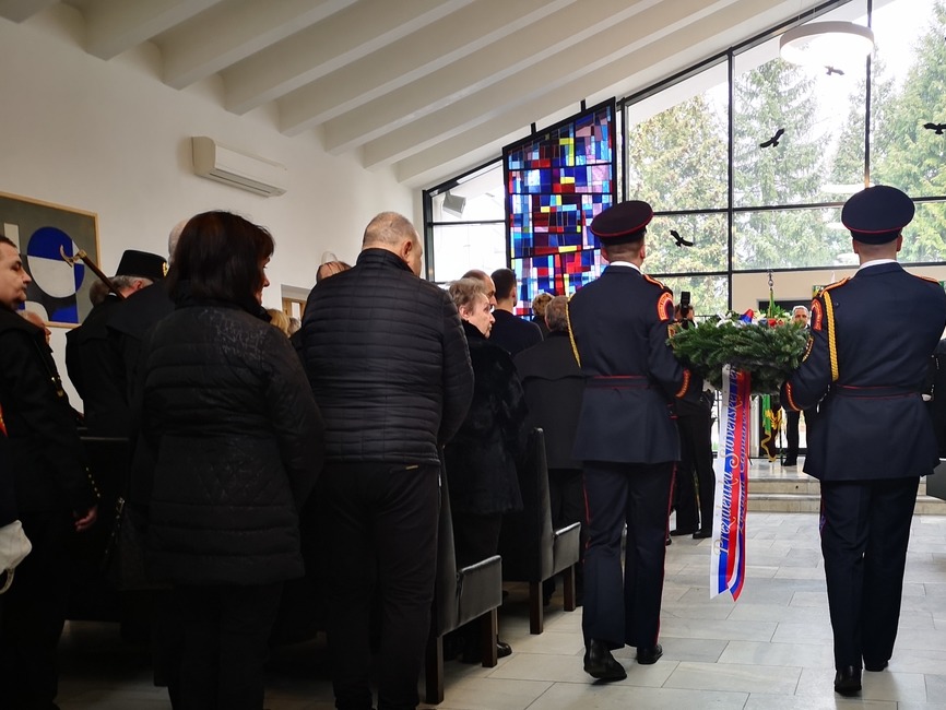 FOTO: V Prievidzi sa rozlúčili s najstarším československým baníkom. Prišla aj čestná stráž , foto 4