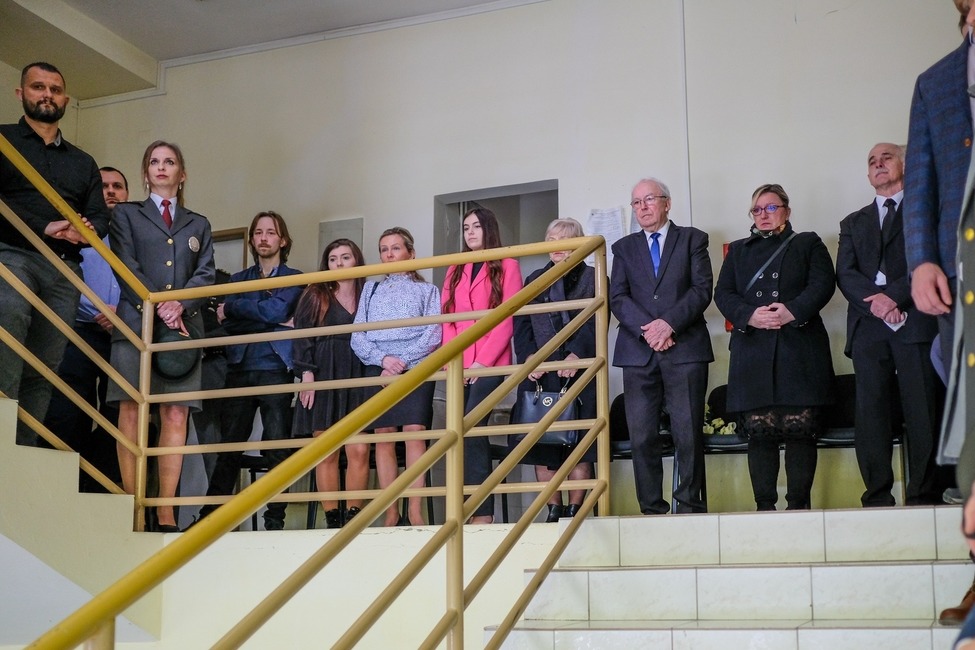 FOTO: Odhalenie pamätnej tabule kpt. Mgr. Marcela Skybu, foto 1