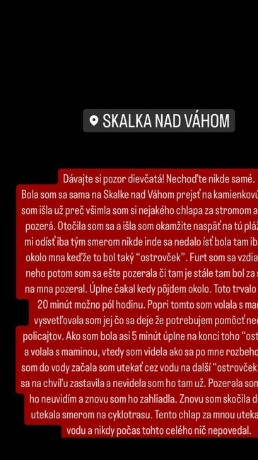 FOTO: Mladá žena opísala hrôzostrašný zážitok z prechádzky neďaleko Trenčína. Jej mama sa tomu bezmocne prizerala, foto 5