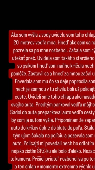 FOTO: Mladá žena opísala hrôzostrašný zážitok z prechádzky neďaleko Trenčína. Jej mama sa tomu bezmocne prizerala, foto 6
