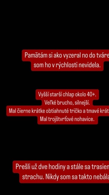 FOTO: Mladá žena opísala hrôzostrašný zážitok z prechádzky neďaleko Trenčína. Jej mama sa tomu bezmocne prizerala, foto 9