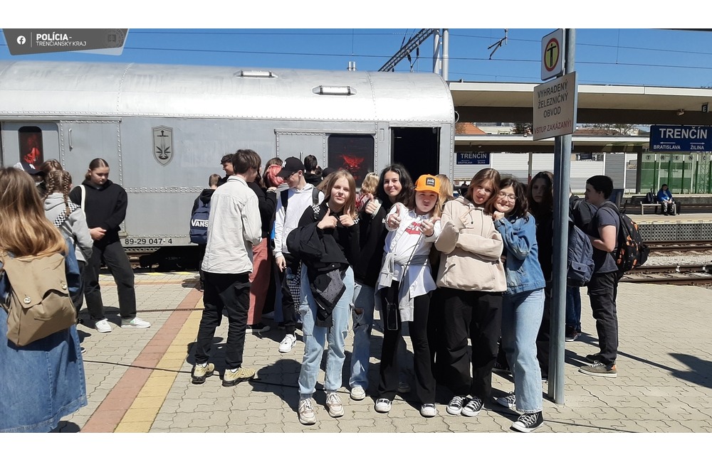 FOTO: Protidrogový vlak v trenčianskom kraji, foto 3