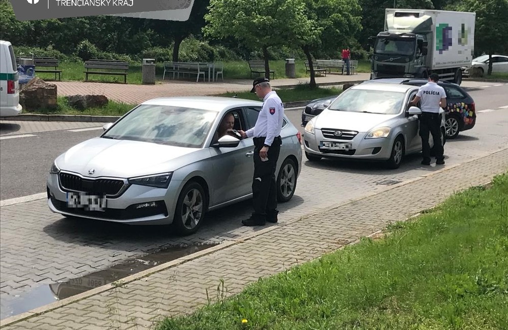 FOTO: Muži zákona si posvietili na vodičov. Na D1 pri Dubnici nad Váhom ich skontrolovali stovky, foto 2