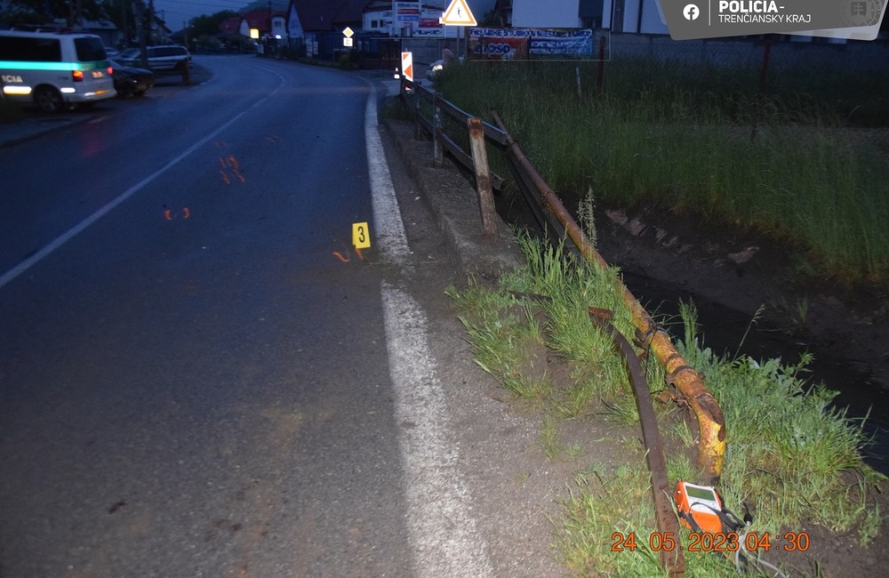 FOTO: Dopravná nehoda v Streženiciach, foto 2