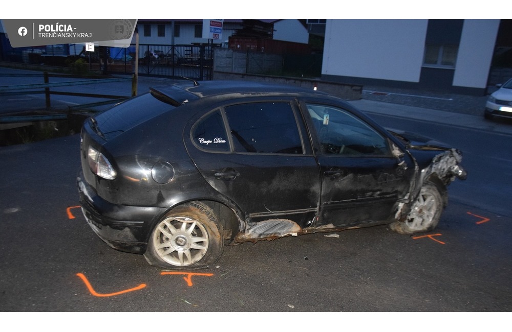FOTO: Dopravná nehoda v Streženiciach, foto 3