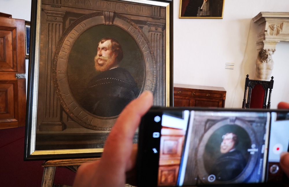 FOTO: Do zámku v Bojniciach sa vrátil gróf Pálffy. Múzeum za jeho portrét zaplatilo 8-tisíc dolárov, foto 6