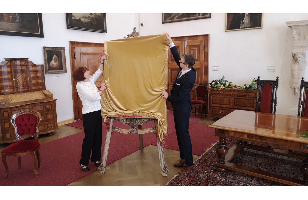 FOTO: Do zámku v Bojniciach sa vrátil gróf Pálffy. Múzeum za jeho portrét zaplatilo 8-tisíc dolárov, foto 9