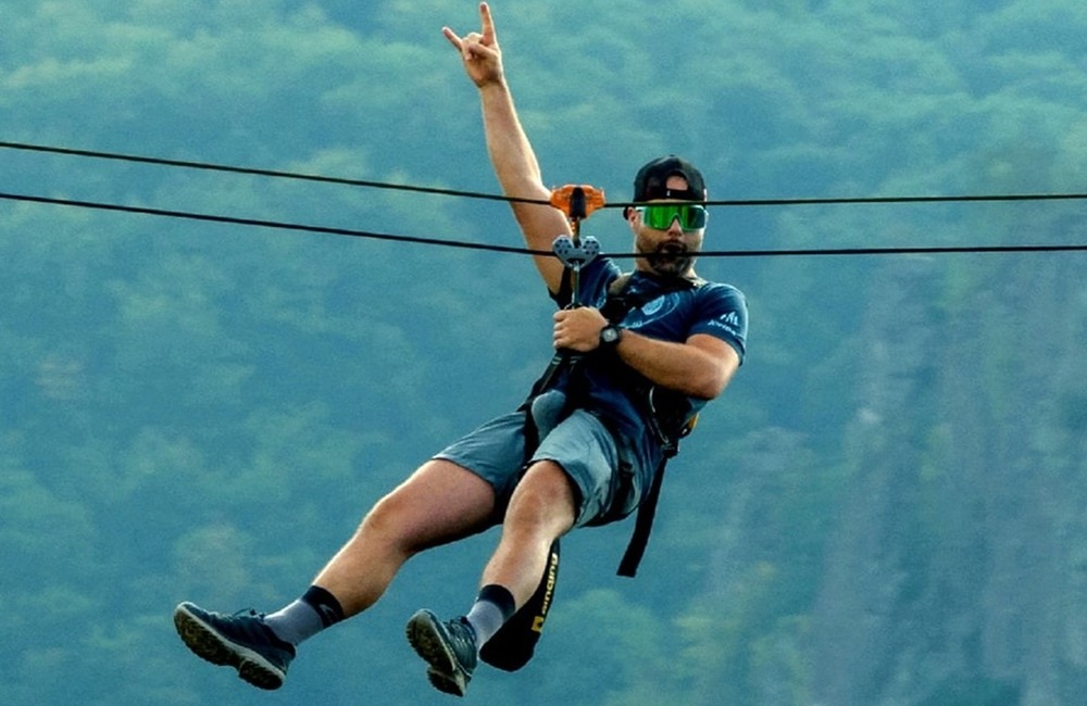 FOTO: Traverz v Hrádku poteší milovníkov adrenalínu, foto 5