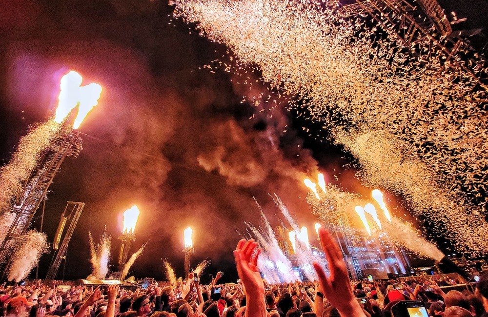 FOTO: Bombastické zábery z včerajšieho koncertu Rammstein v Trenčíne, foto 1