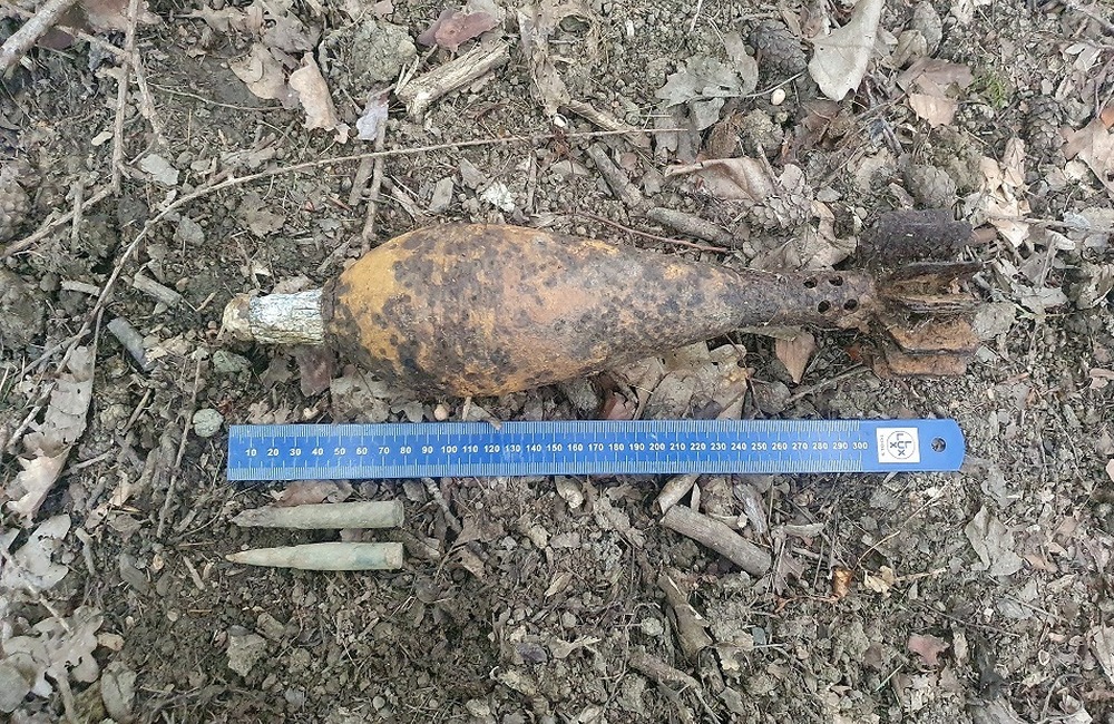 FOTO: Pri Trenčíne sa našla munícia z druhej svetovej vojny, foto 3