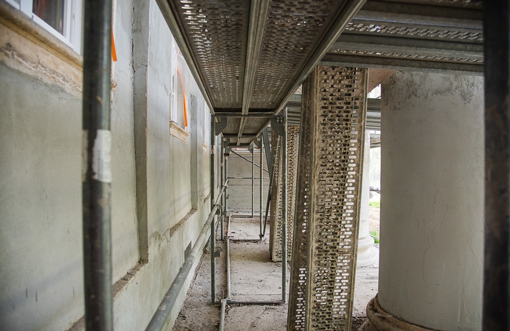 FOTO: Obnova kaštieľa v Zemianskom Podhradí ide do finále, foto 20