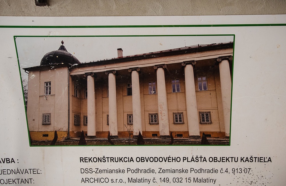 FOTO: Obnova kaštieľa v Zemianskom Podhradí ide do finále, foto 26
