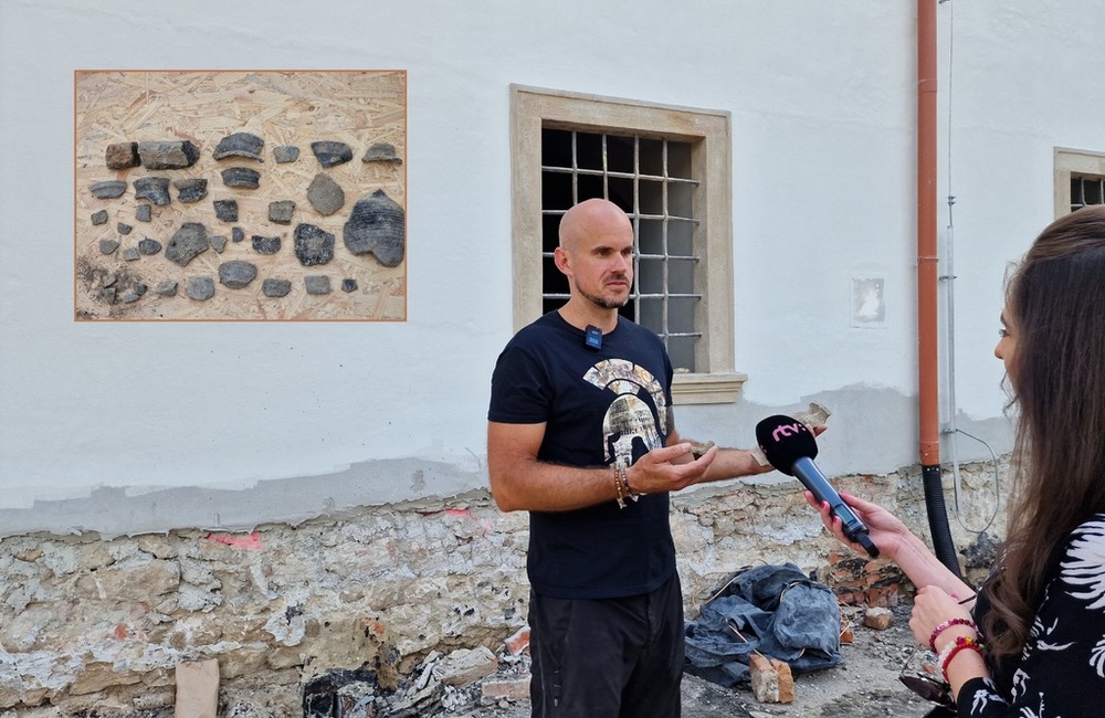 FOTO: Draškovičov kaštieľ sa stal náleziskom vzácnych artefaktov, foto 2