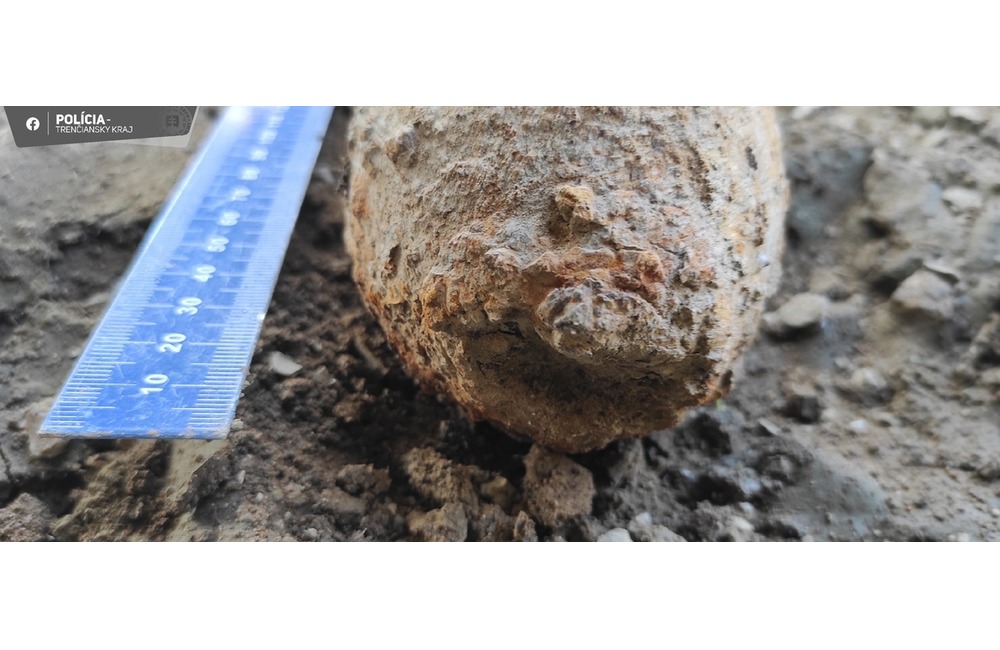 FOTO: Pri Novom Meste nad Váhom bola nájdená stará munícia, foto 2