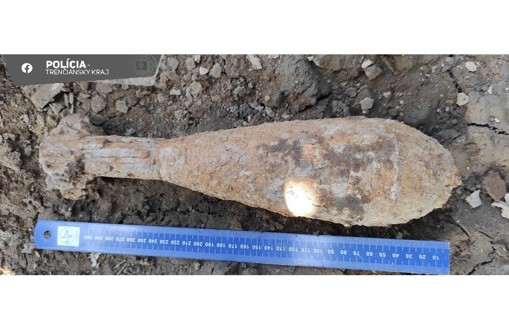 FOTO: Pri Novom Meste nad Váhom bola nájdená stará munícia, foto 3