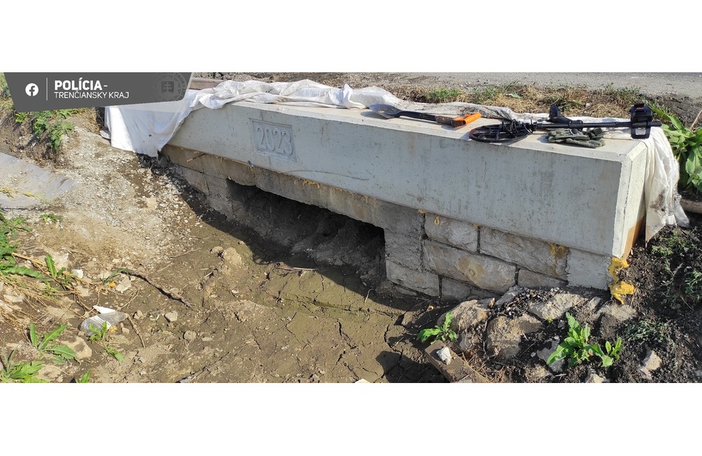 FOTO: Pri Novom Meste nad Váhom bola nájdená stará munícia, foto 1