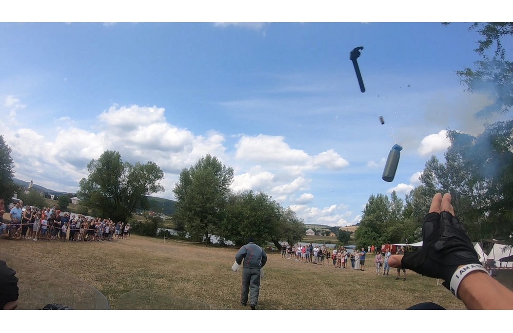 FOTO: Pláž na trenčianskom Ostrove obsadili väzenskí dozorcovia a ich štvornohí pomocníci, foto 5