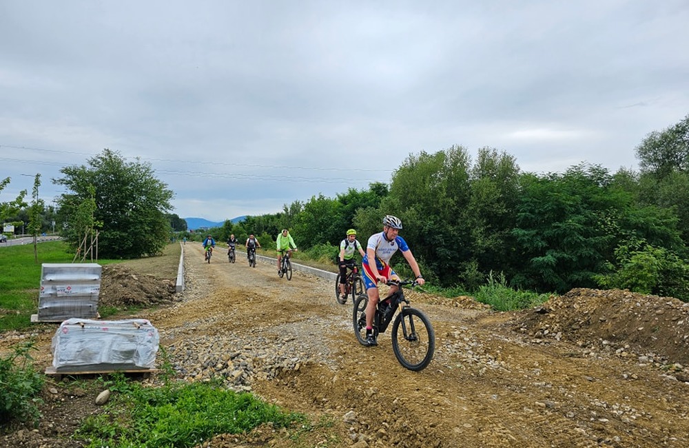 FOTO: Kontrola Vážskej cyklomagistrály, foto 4