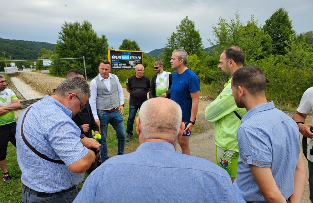 FOTO: Kontrola Vážskej cyklomagistrály, foto 6