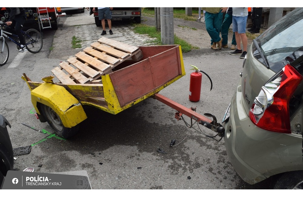 FOTO: Dopravná nehoda pri Partizánskom, foto 2