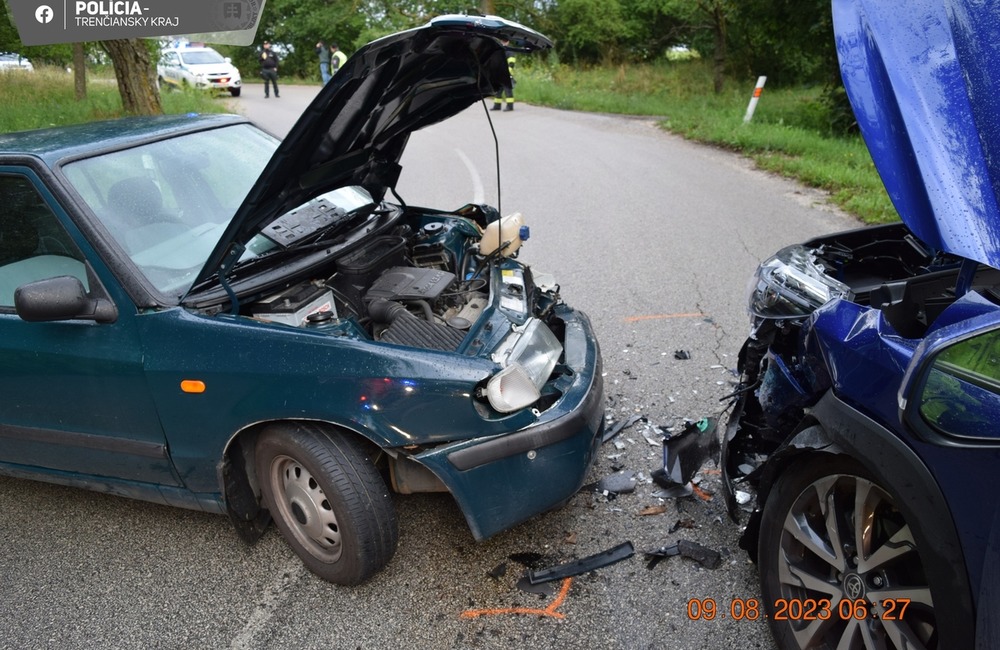 FOTO: Dopravná nehoda v okrese Myjava, foto 4