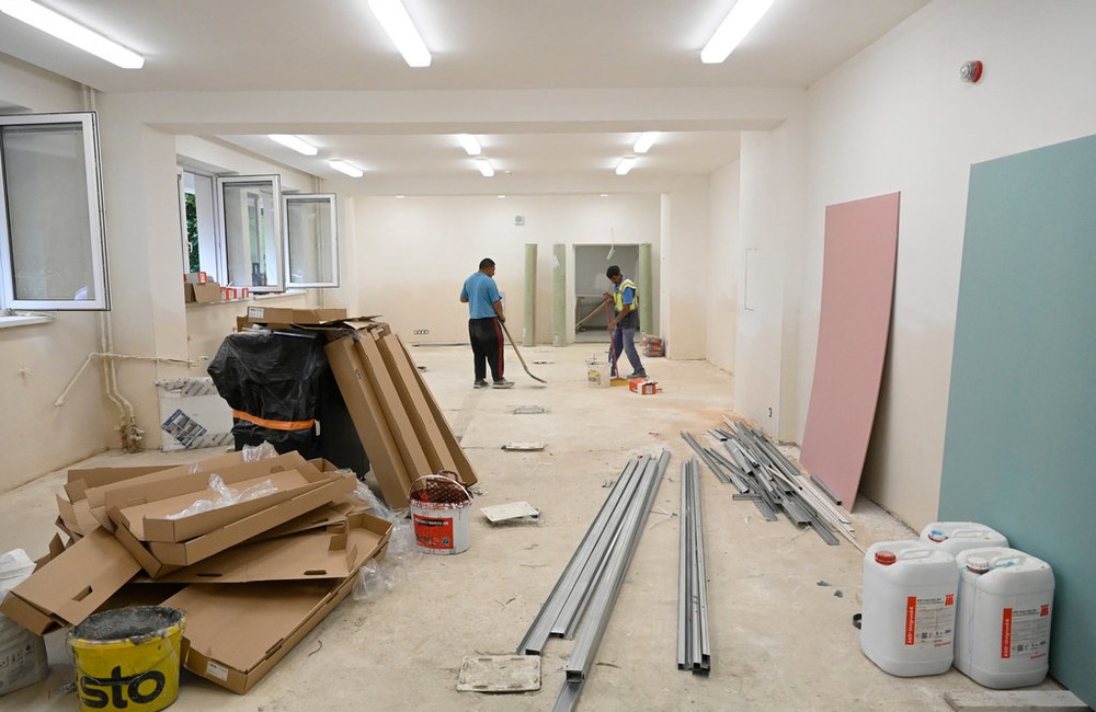 FOTO: Modernizácia stredoškolského internátu pri Ilave, foto 2