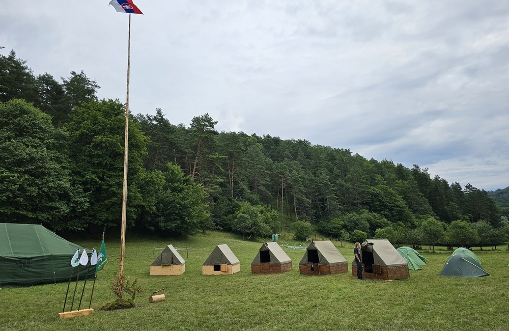 FOTO: Takto vyzerajú dni v skautskom tábore v Nimnici, foto 1