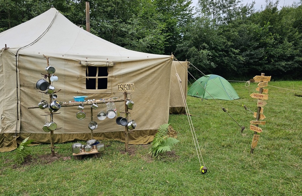 FOTO: Takto vyzerajú dni v skautskom tábore v Nimnici, foto 15