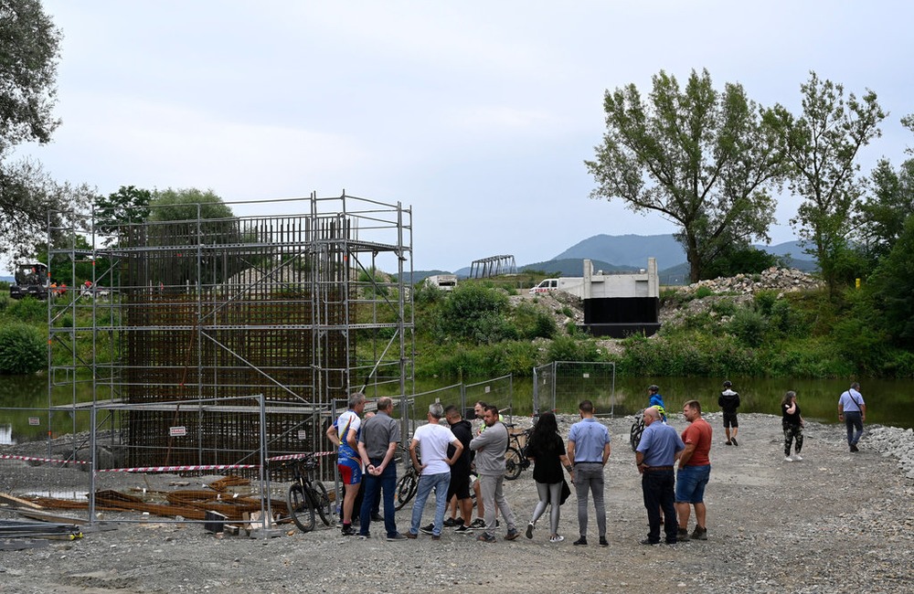 FOTO: Nový cyklomost spojí najväčšiu obec v kraji s Lednickou dolinou, foto 29