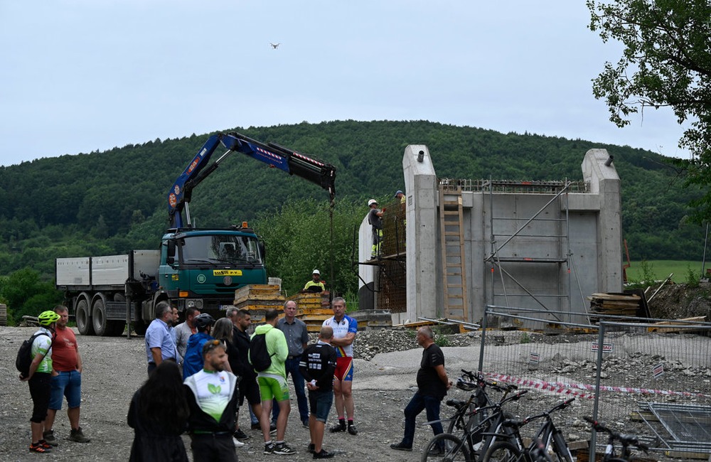 FOTO: Nový cyklomost spojí najväčšiu obec v kraji s Lednickou dolinou, foto 36