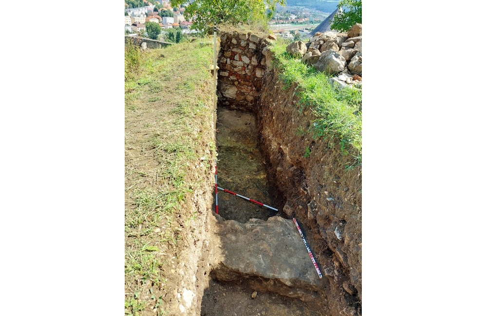 FOTO: Archeologický výskum na Trenčianskom hrade, foto 2
