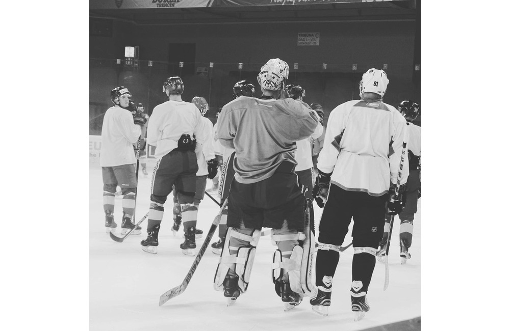 FOTO: Marián Hossa trénoval s HK Dukla Trenčín, foto 3