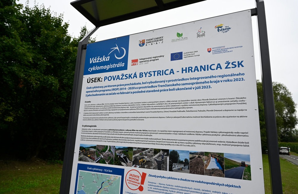 FOTO: Nová cyklotrasa pôjde cez Považskú Bystricu a spojí dva kraje, foto 7