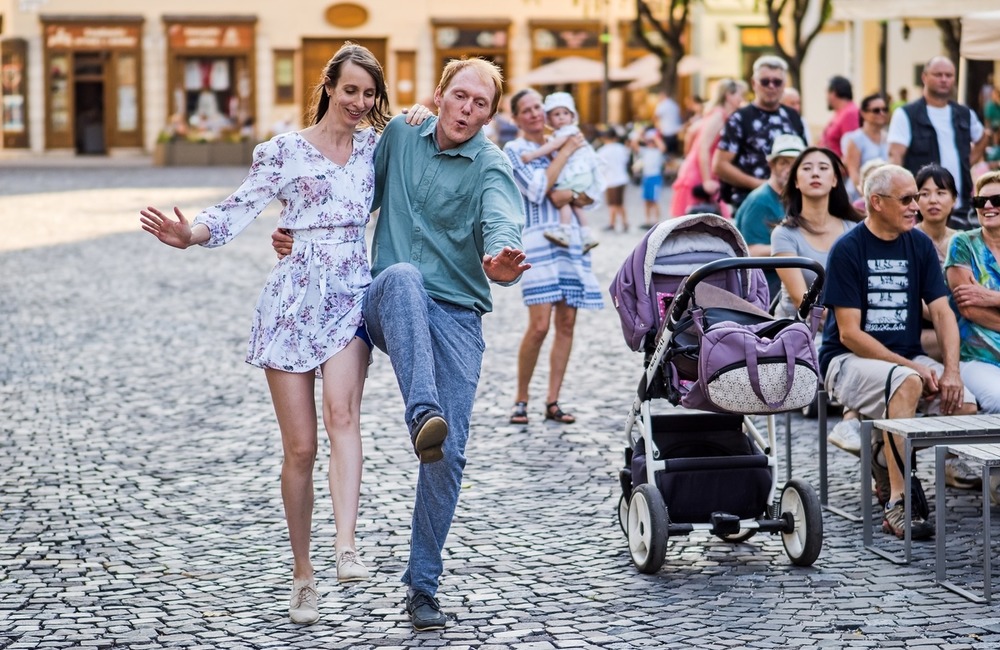 FOTO: Nedeľa na Mierovom námestí v Trenčíne patrila skvelým jazzovým muzikantom, foto 3