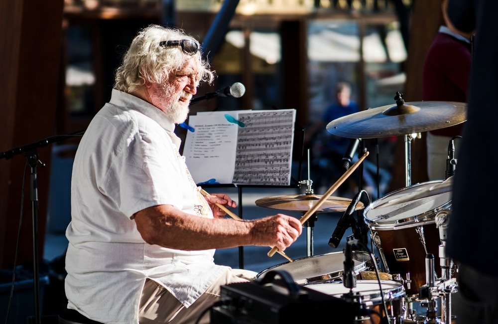 FOTO: Nedeľa na Mierovom námestí v Trenčíne patrila skvelým jazzovým muzikantom, foto 21