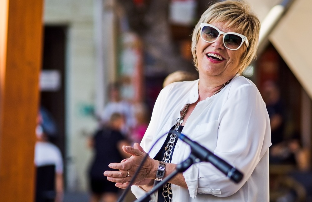 FOTO: Nedeľa na Mierovom námestí v Trenčíne patrila skvelým jazzovým muzikantom, foto 22